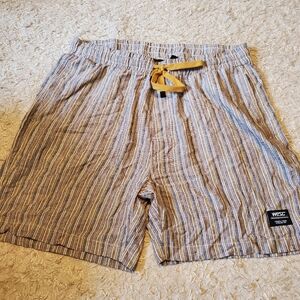 Wezc Striped Shorts